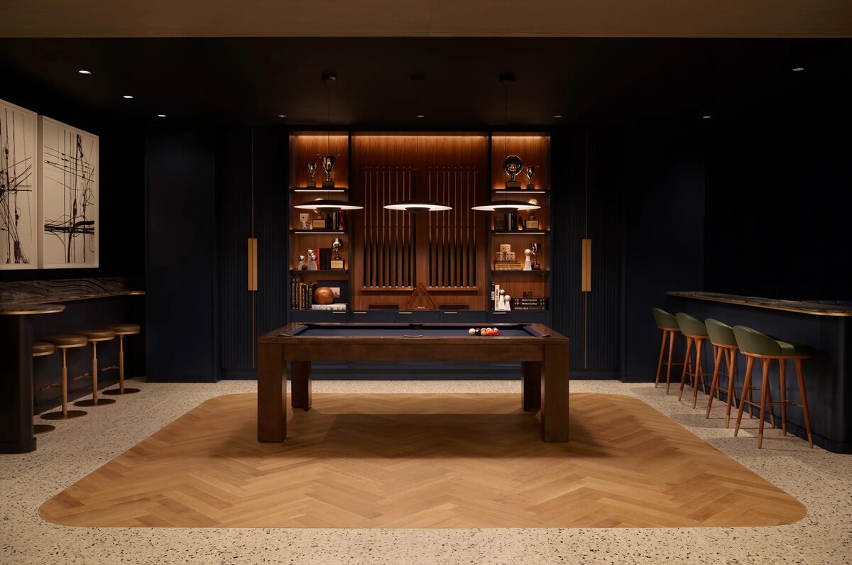 Game Room Pool Table